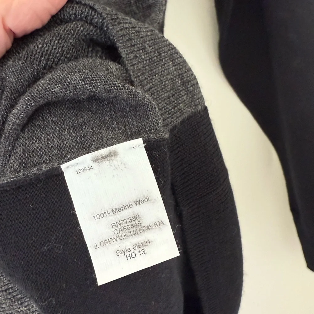 J.Crew 100% Merino Wool Turtleneck Sweater